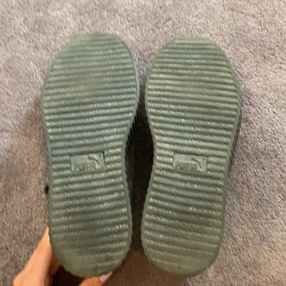 Puma x Fenty Glacier Gray Creeper Velvet - Picture 5 of 5